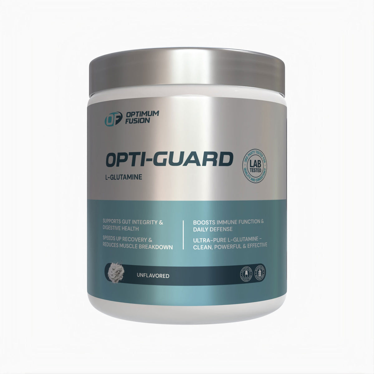 Opti-Guard L-glutamine for gym recovery