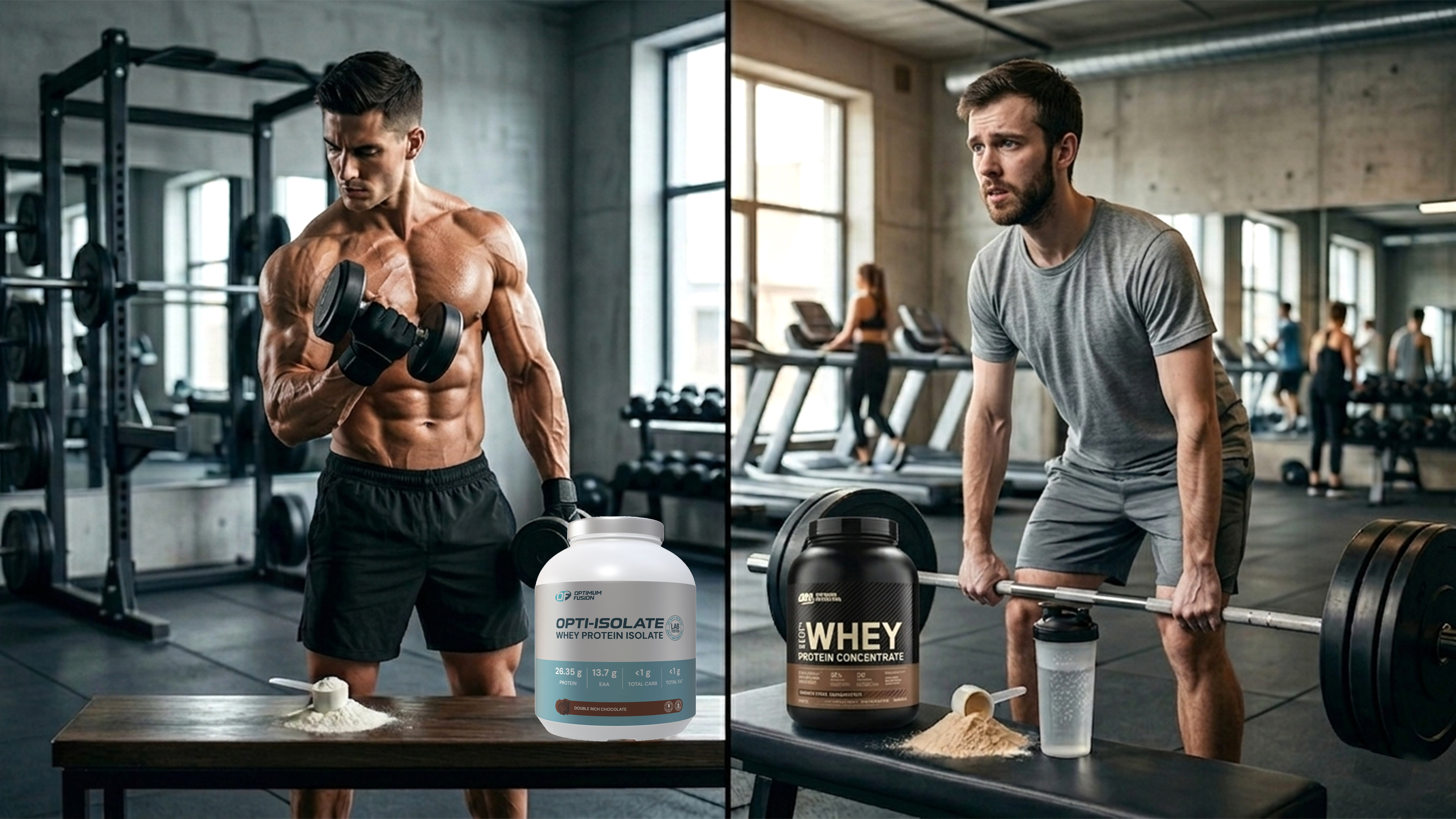 Whey Isolate vs Concentrate: Which Builds Muscle Faster?