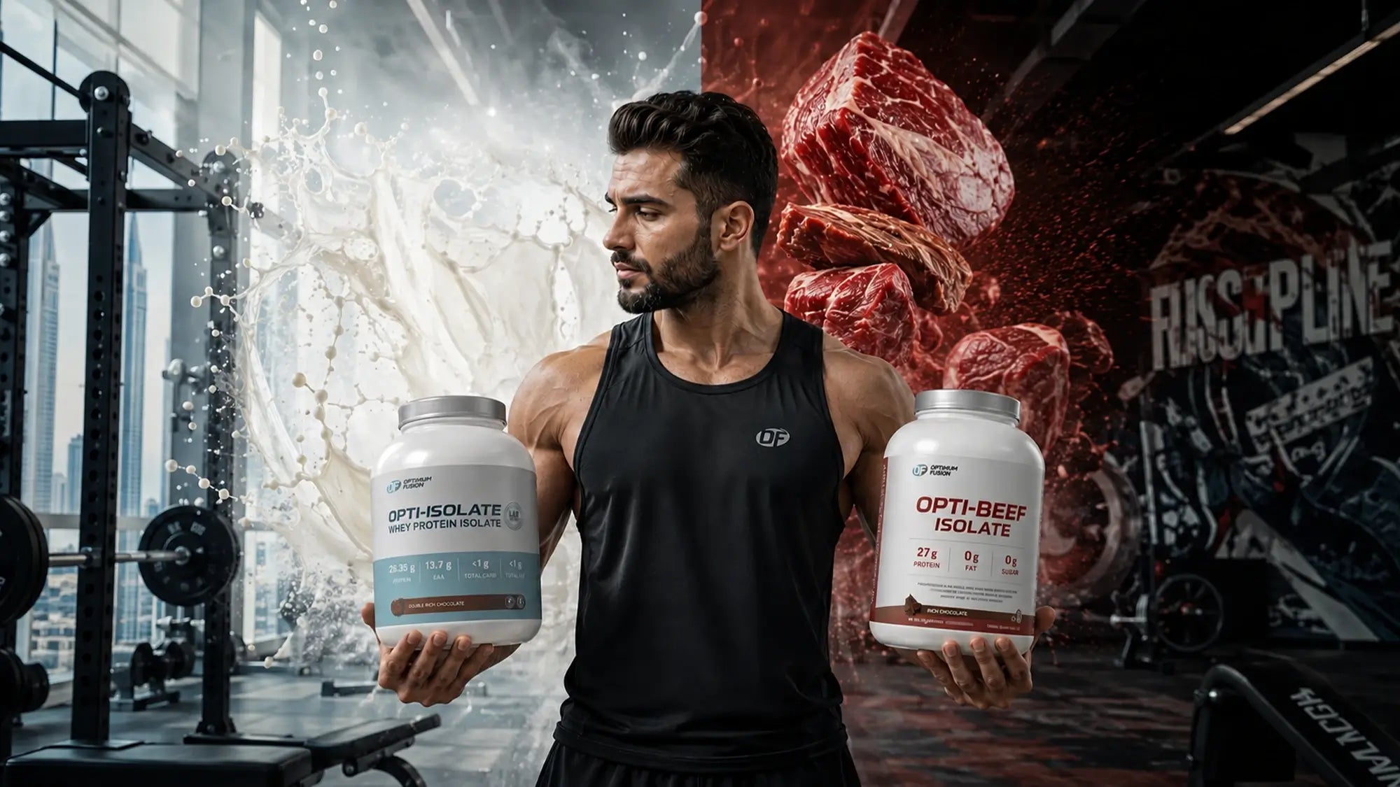 Best whey protein powder for muscle gain in UAE