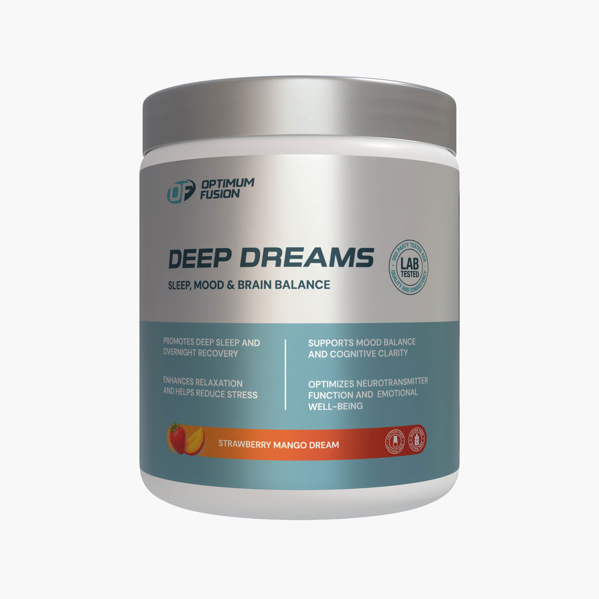 Optimum Fusion Deep Dreams sleep support tub – Strawberry Mango Dream